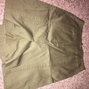 Olive skirt
